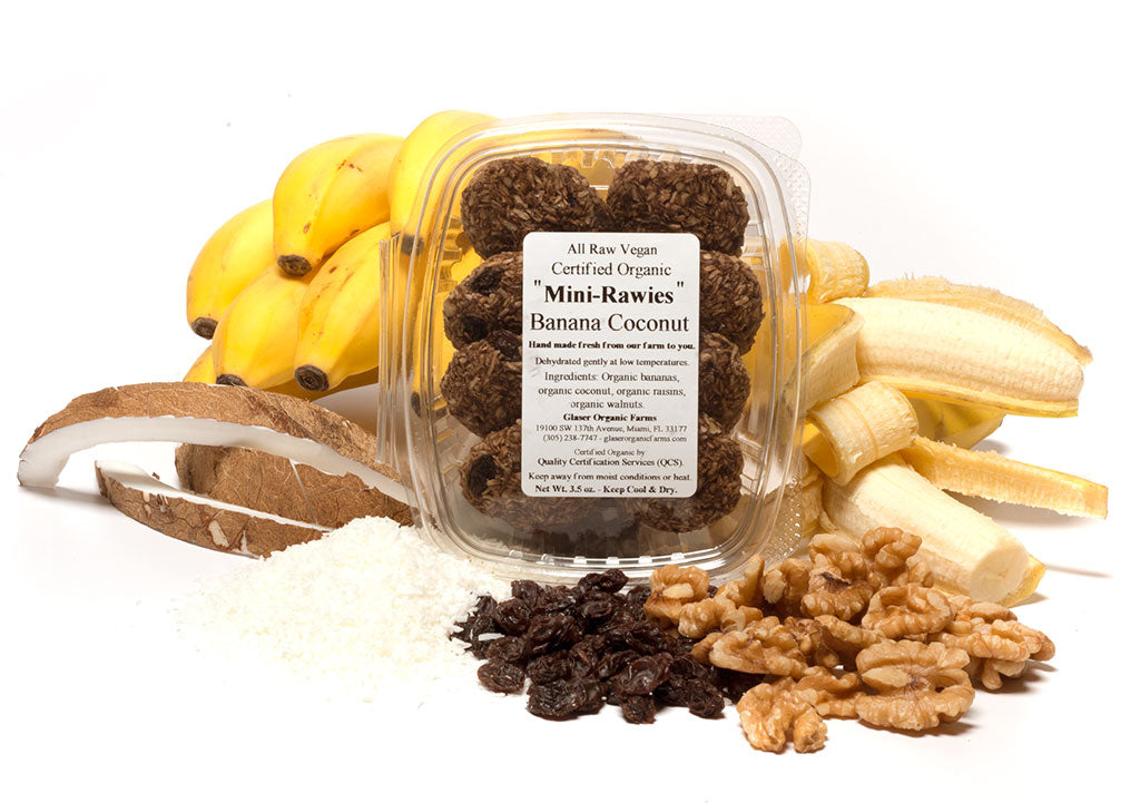 Banana Coconut Mini Rawie, 3.5 oz.