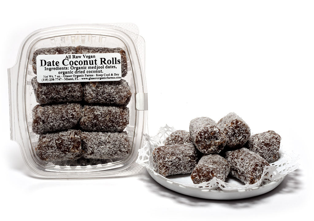 Date Rolls, Coconut, 7 oz.