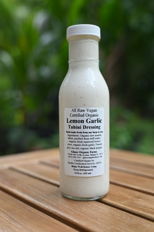 Glaser Organic Farms Lemon Garlic Tahini Dressing