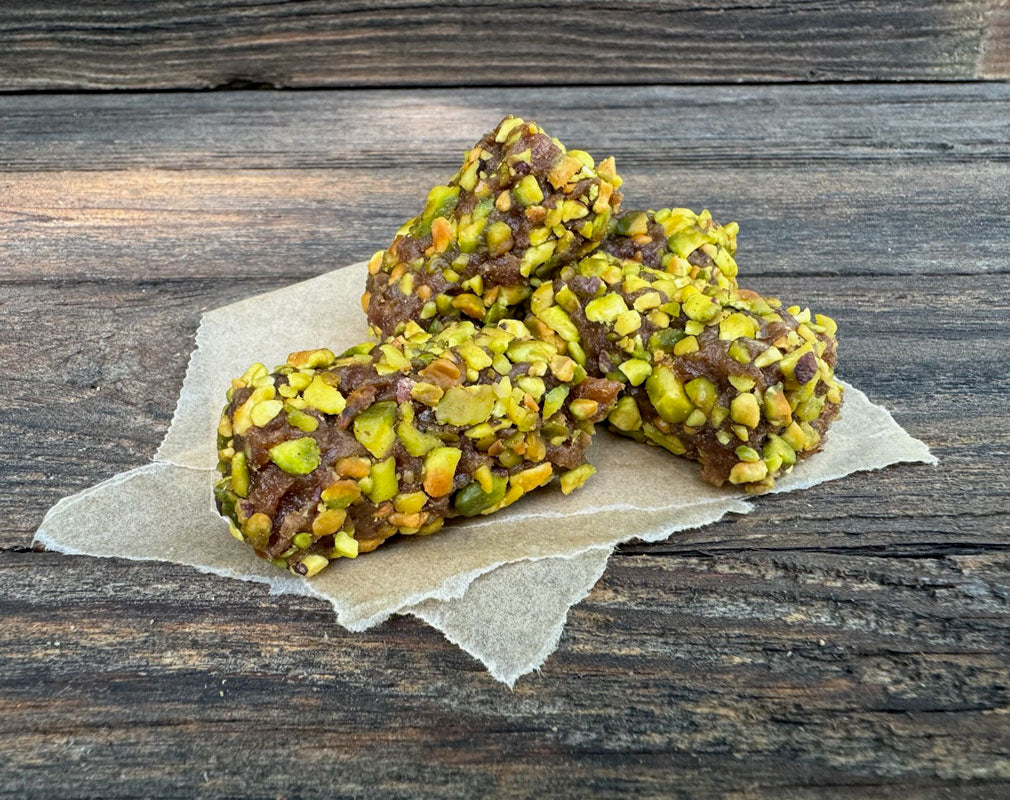 Date Rolls, Pistachio, 7 oz.