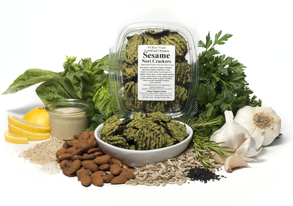 Sesame Nori Crackers, 2 oz.