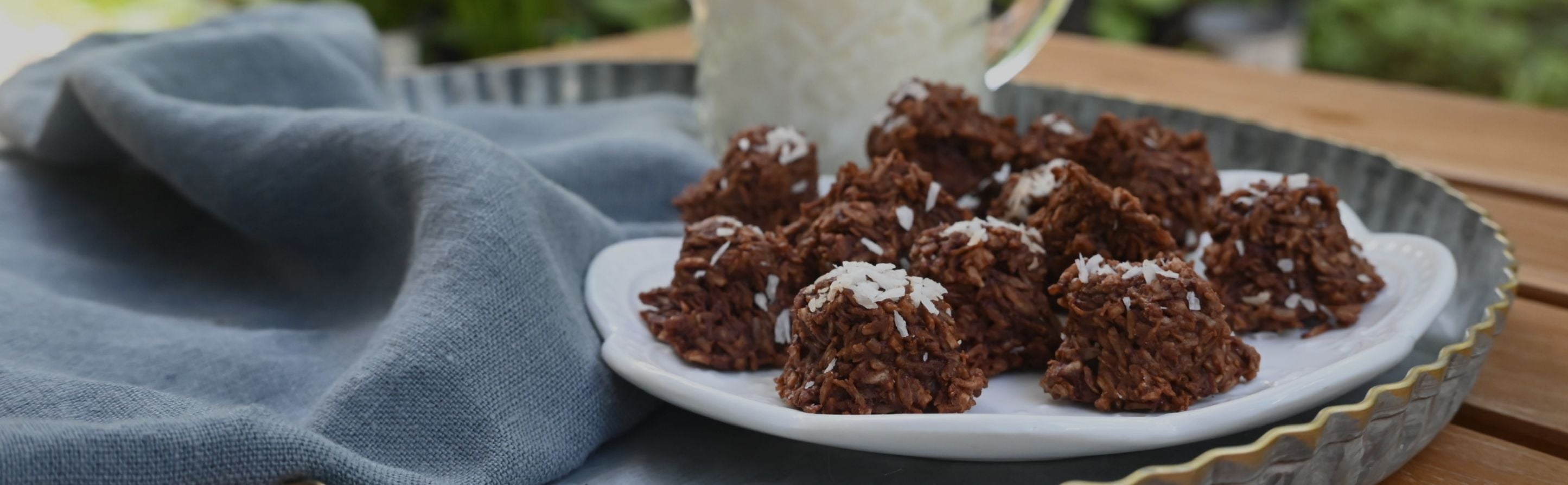 Raw Brownies & Haystacks
