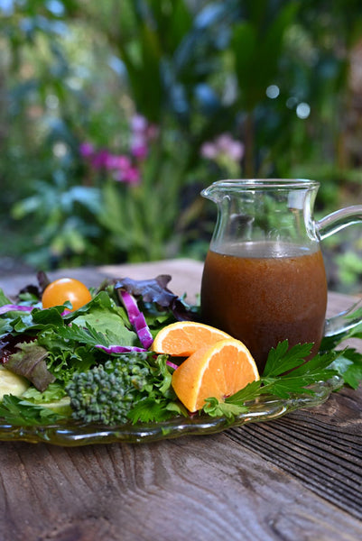 open lace back dress Glaser Organic Farms Organic Balsamic Vinaigrette Dressing