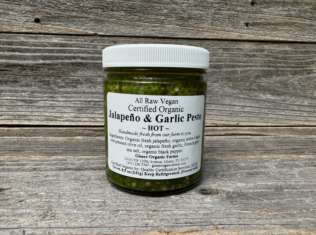 Jalapeno Garlic (HOT) Pesto, 10 oz.